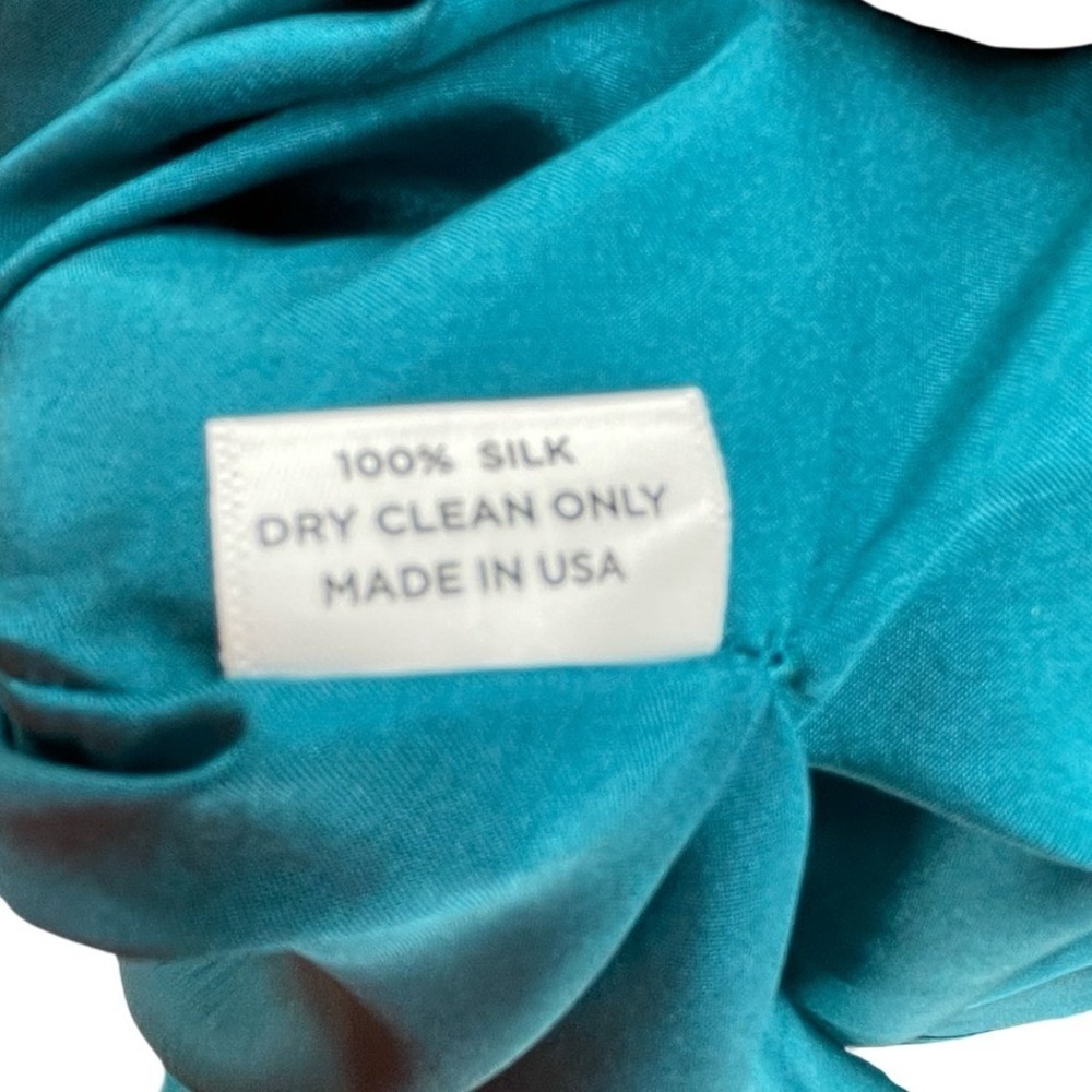 Ocean+Main Kaftan Dress 2X Teal - Picture 6 of 6